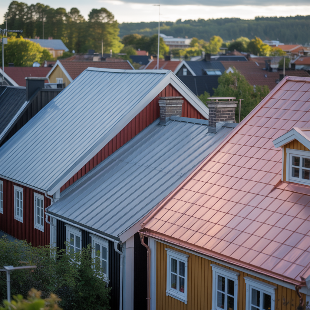 2.Plattak Sa valjer du mellan aluminium stal och koppar