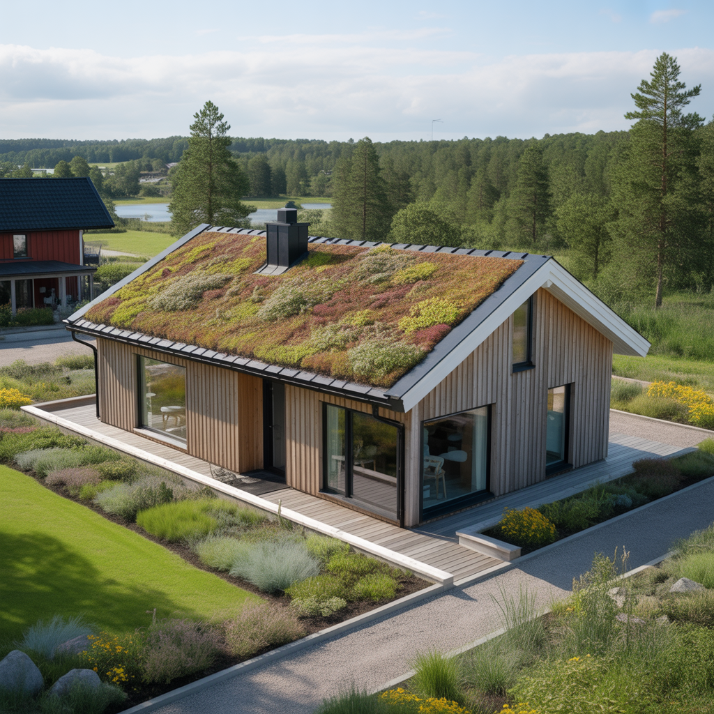 6.Fordelarna med ett sedumtak darfor ska du valja grona tak