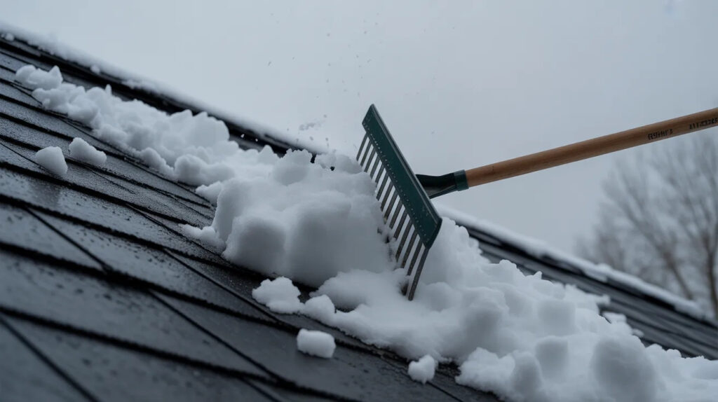 Snöskottning & Snöröjning Tak