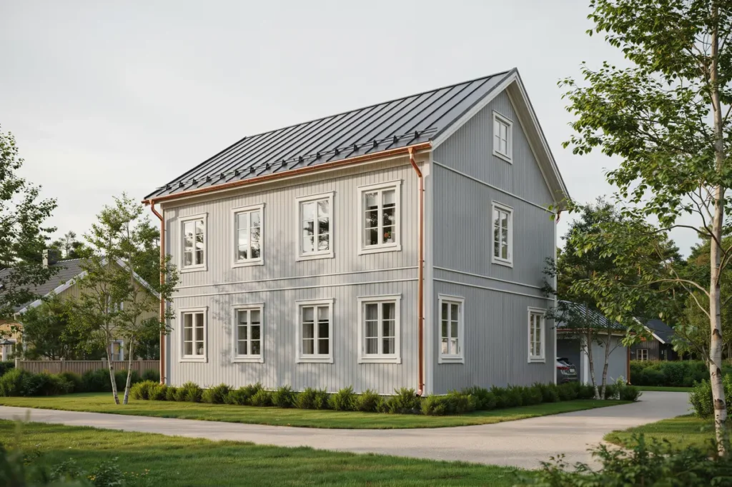 byte av stupr r och h ngr nnor p villa i vendels haninge